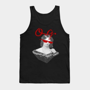 Mary Shelley, the OG--Original Goth Tank Top